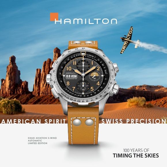 watch, aviation watch, chronograph, pilot watch, luxury watch, sports watch, timepiece, brand awareness, outdoor, lifestyle, bold, luxurious, blue, orange, brown